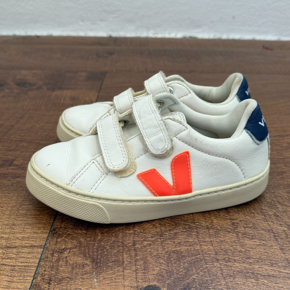 Veja Esplar Sneakers Size 12.5 Adjustable Double Hook-And-Loop Straps Kids